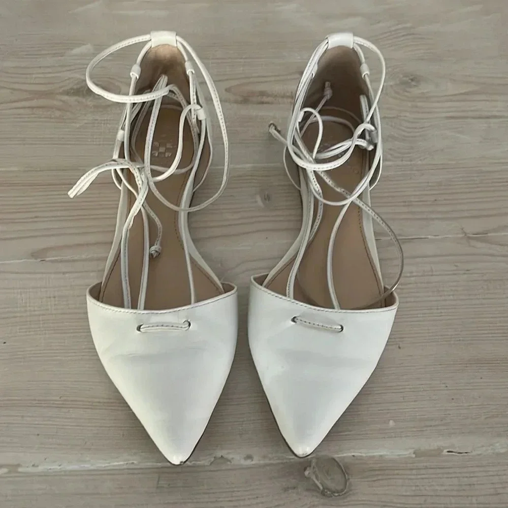 Vince Camuto lace up flats